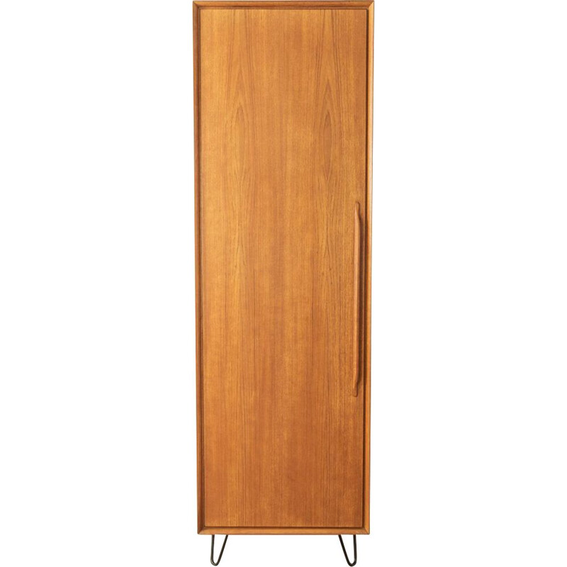 Armoire vintage à une porte en teck par Heinrich Riestenpatt, Allemagne 1960