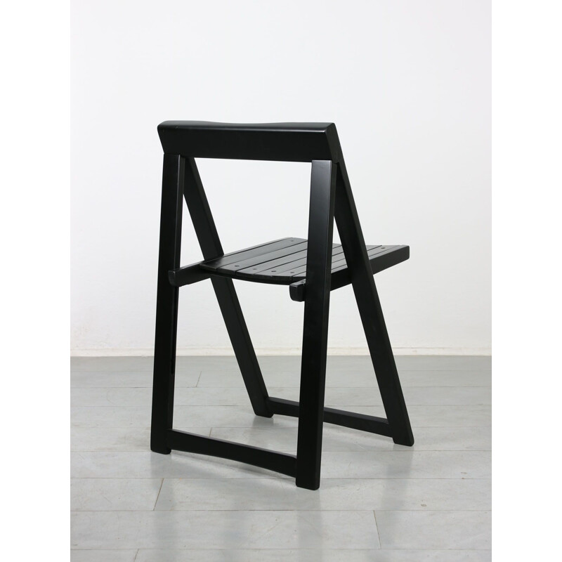 Pair of vintage folding chairs Trieste by Aldo Jacober and Pierangela d'Aniello for Bazzani