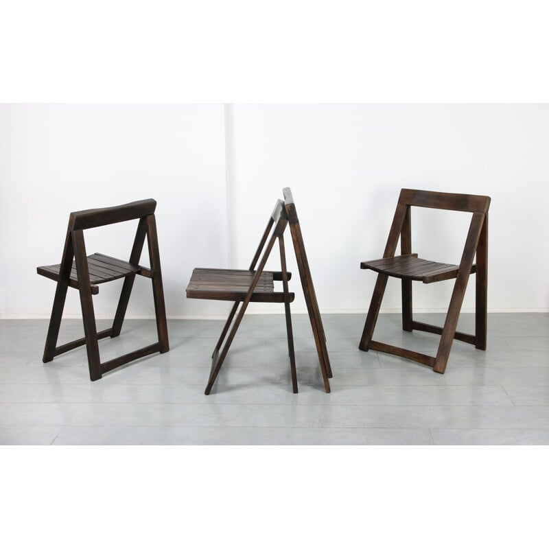 Vintage folding chair Trieste by Aldo Jacober and Pierangela d'Aniello for Bazzani