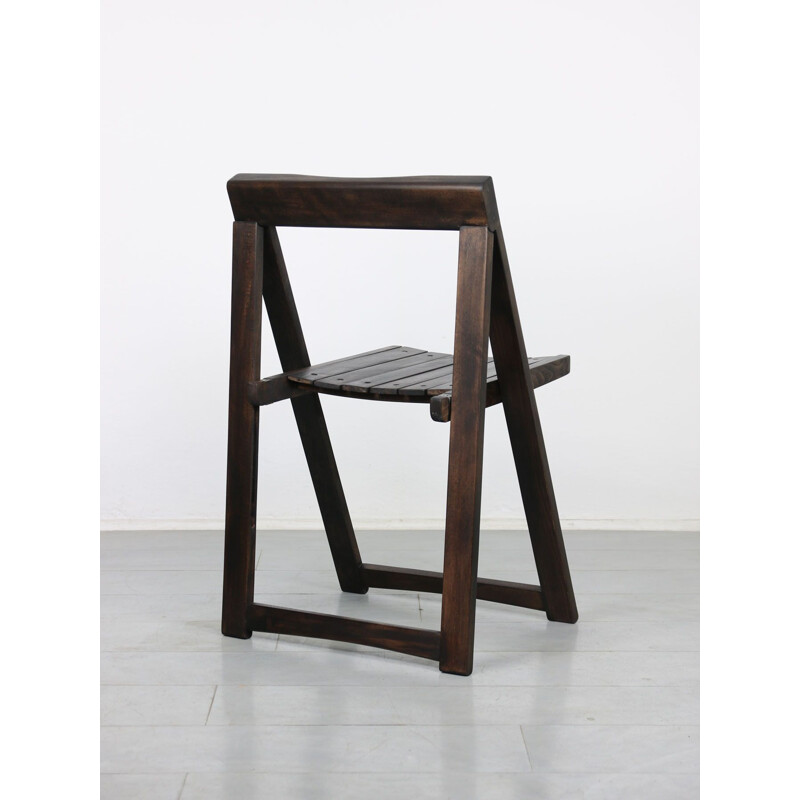 Vintage folding chair Trieste by Aldo Jacober and Pierangela d'Aniello for Bazzani