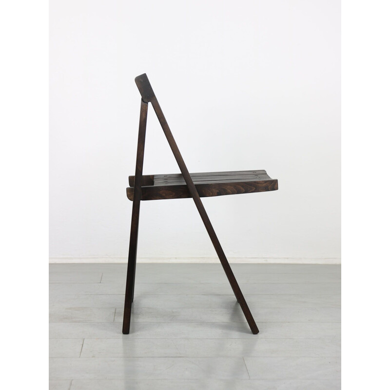 Vintage folding chair Trieste by Aldo Jacober and Pierangela d'Aniello for Bazzani