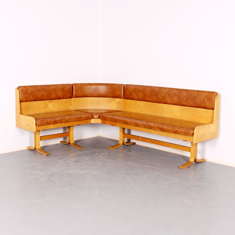 Vintage bench seat by Ludvík Volák