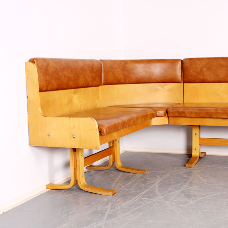 Vintage bench seat by Ludvík Volák
