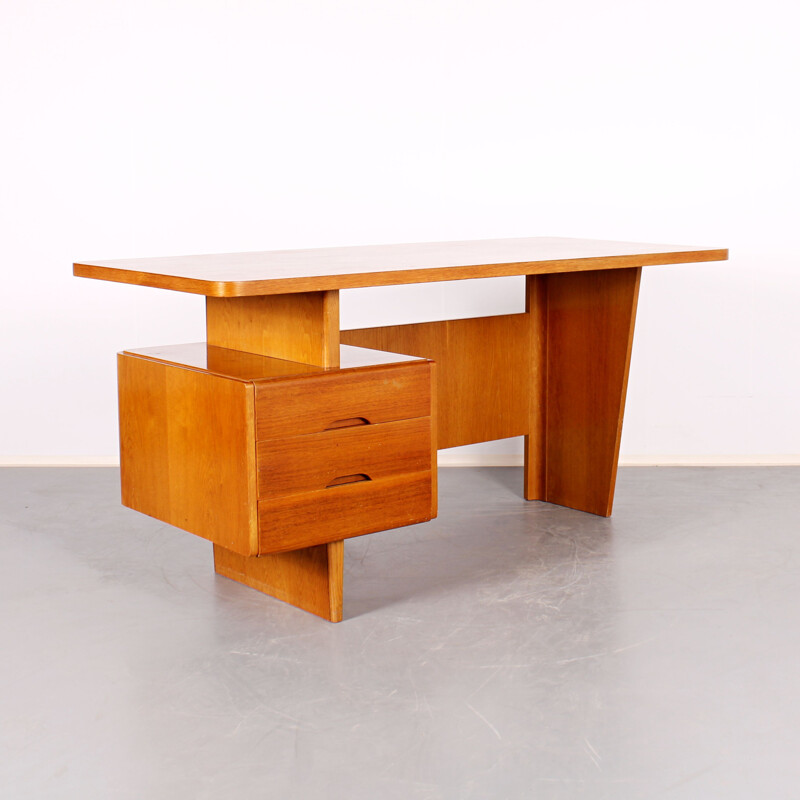 Vintage desk by Bohumil Landsman