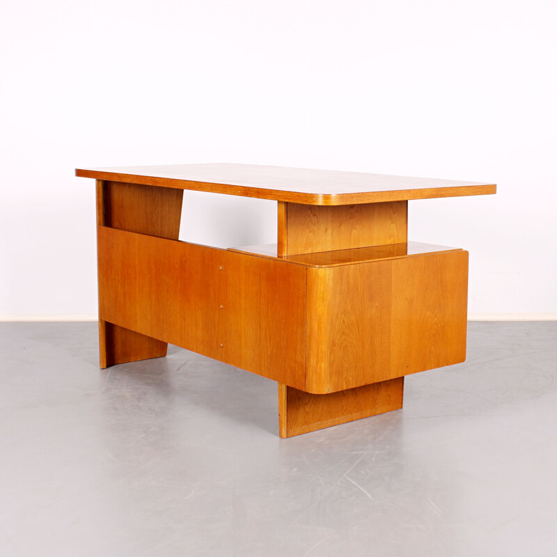 Vintage desk by Bohumil Landsman