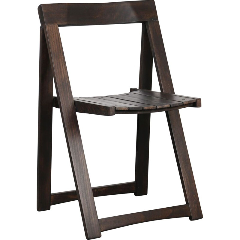 Vintage folding chair Trieste by Aldo Jacober and Pierangela d'Aniello for Bazzani