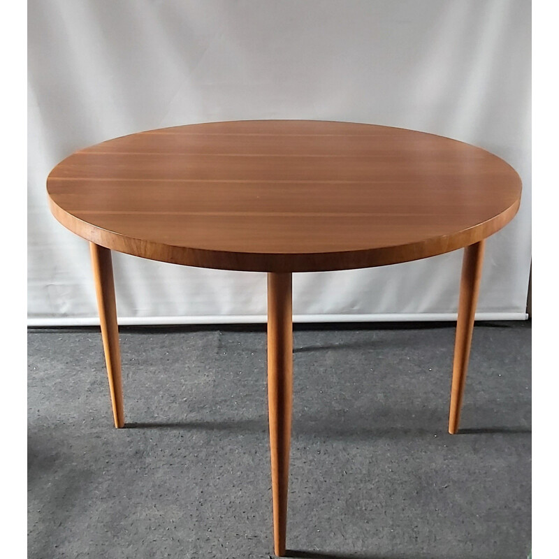 Table vintage ronde, Allemagne 1960