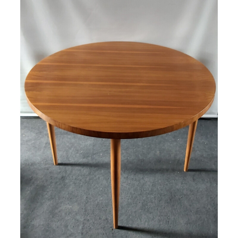 Table vintage ronde, Allemagne 1960
