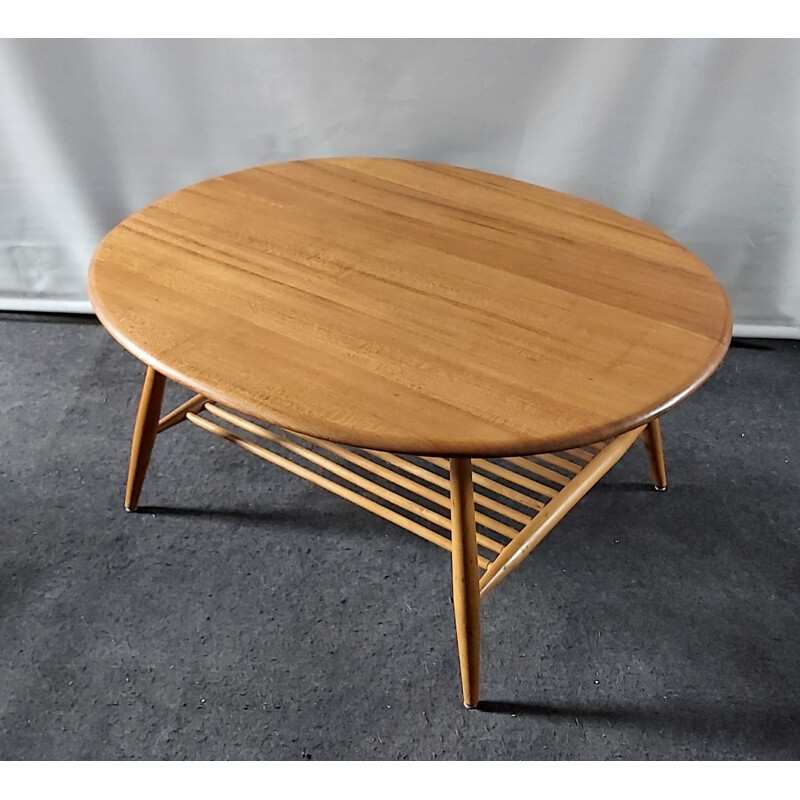 Vintage coffee table by L. Ercolani for Ercol, UK 1960