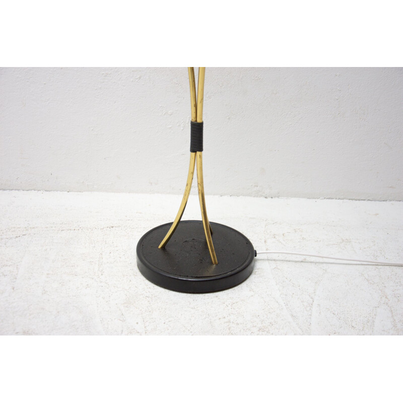 Vintage adjustable gooseneck floor lamp, 1960