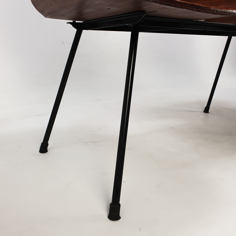 Mid century Italian 3-seat bench by Carlo Ratti, 1950s