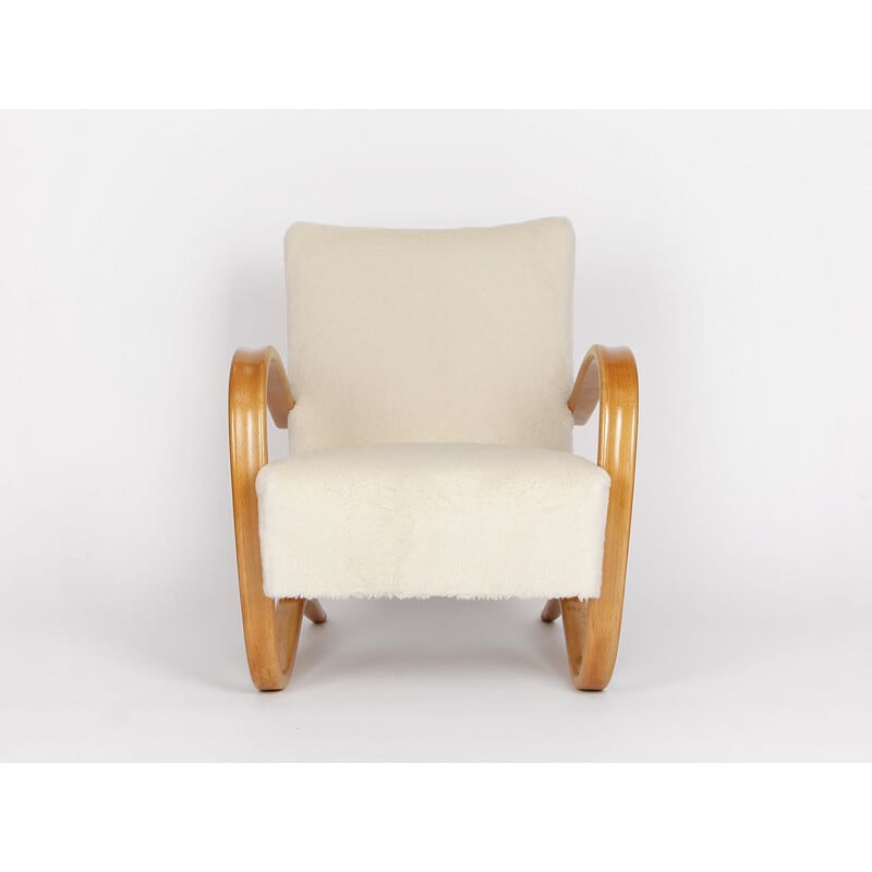 Mid century armchair H-269 by Jindrich Halabala for Spojene UP Zavody, 1930s