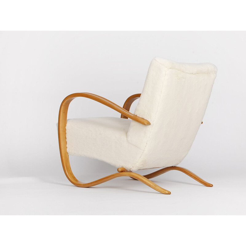 Mid century armchair H-269 by Jindrich Halabala for Spojene UP Zavody, 1930s