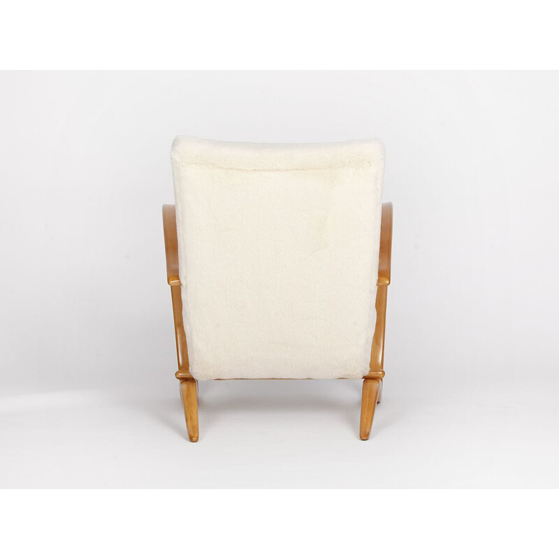 Vintage fauteuil H-269 van Jindrich Halabala voor Spojene UP Zavody, 1930