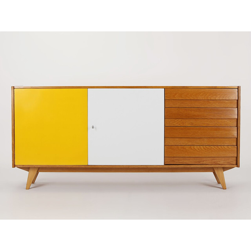 Mid century sideboard U 460 by Jiri Jiroutek for Interier Praha, Czechoslovakia 1960s