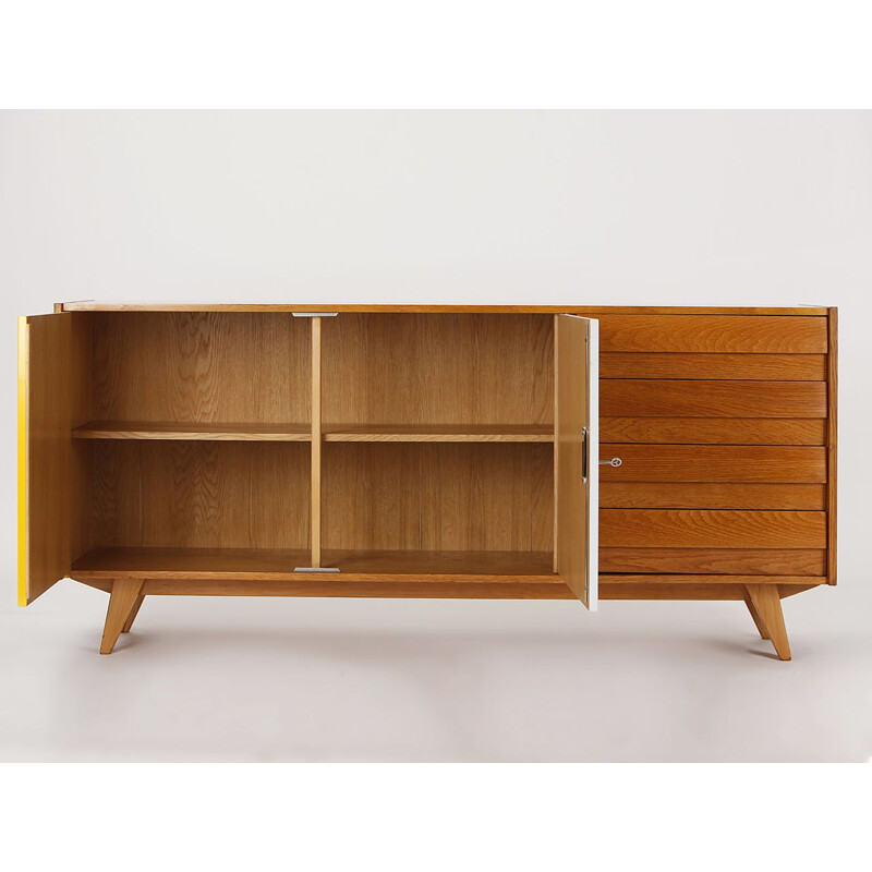 Mid century sideboard U 460 by Jiri Jiroutek for Interier Praha, Czechoslovakia 1960s