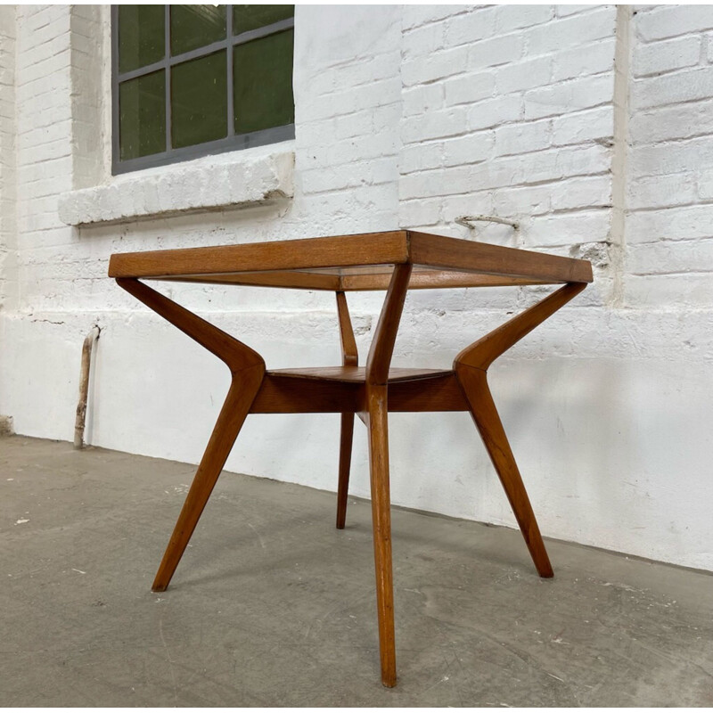 Vintage coffee table by Krásná Jizba, 1950s