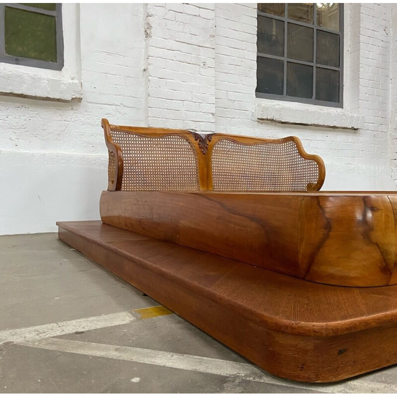 Vintage bed, Czechoslovakia 1940s