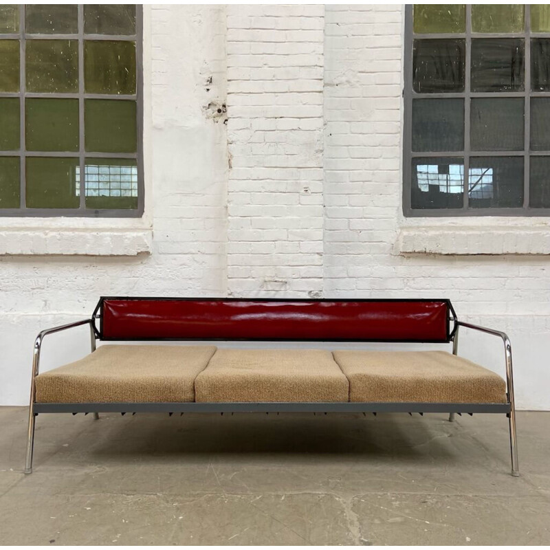 Positioning tubular vintage sofa, 1960s