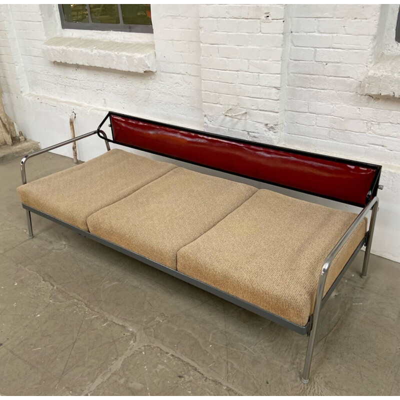 Positioning tubular vintage sofa, 1960s