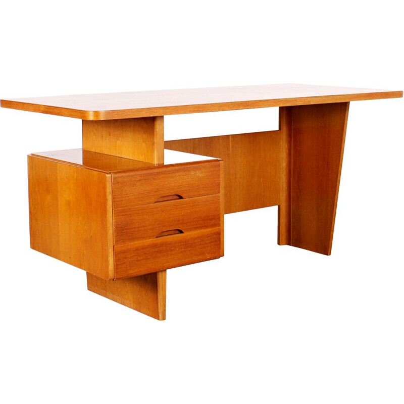 Vintage desk by Bohumil Landsman