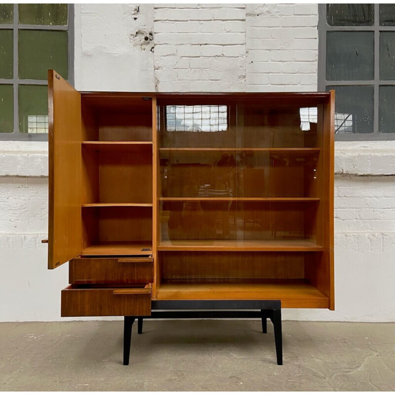 Mid century bookcase by Frantisek Mezulanik for UP Závody, Czechoslovakia 1960s