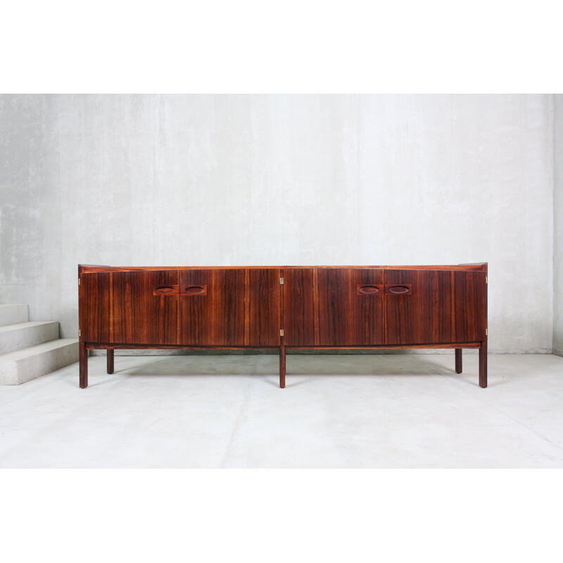 Mid century rosewood sideboard by Arne Hovmand-Olsen for Mogens Kold, Denmark 1960s