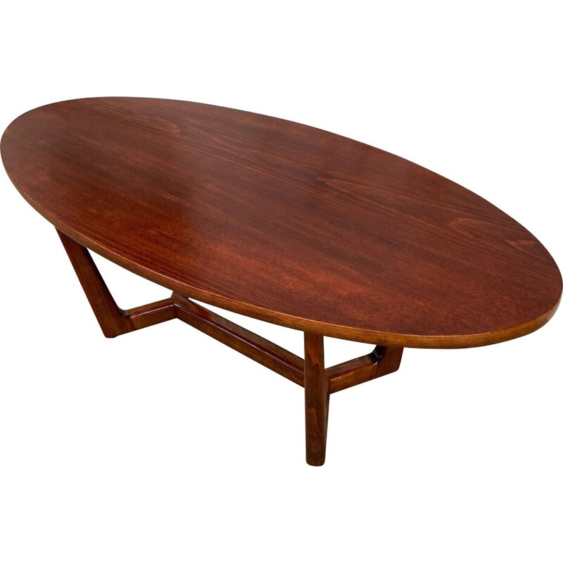 Table basse vintage par Dřevotvar Jablonné nad Orlicí, 1970