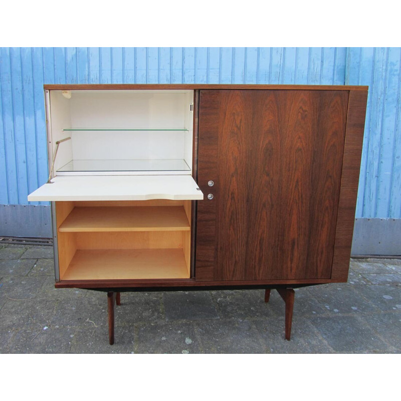 Belform bar cabinet in rosewood, Alfred HENDRICKX - 1960s