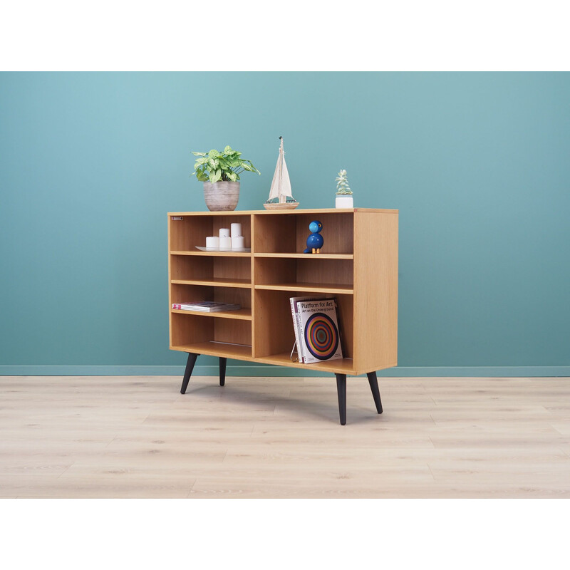 Mid century ashwood bookcase by System B8, Denmark 1970s