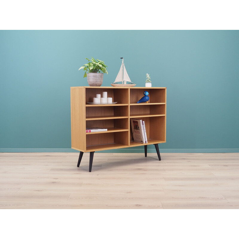 Mid century ashwood bookcase by System B8, Denmark 1970s