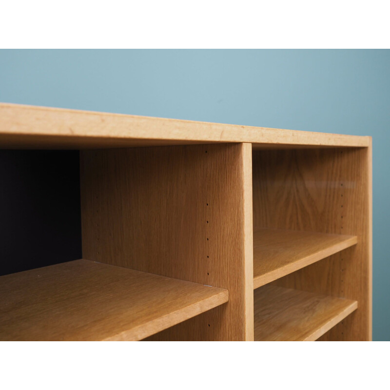 Vintage ash bookcase, Denmark 1970