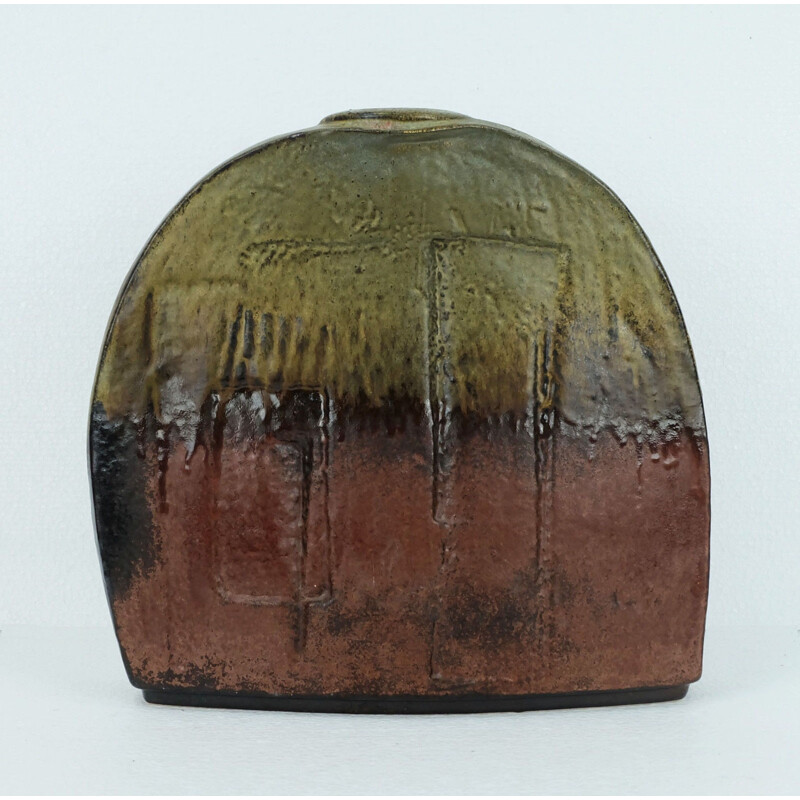 Steuler vase in ceramic, Heiner BALZAR - 1970s