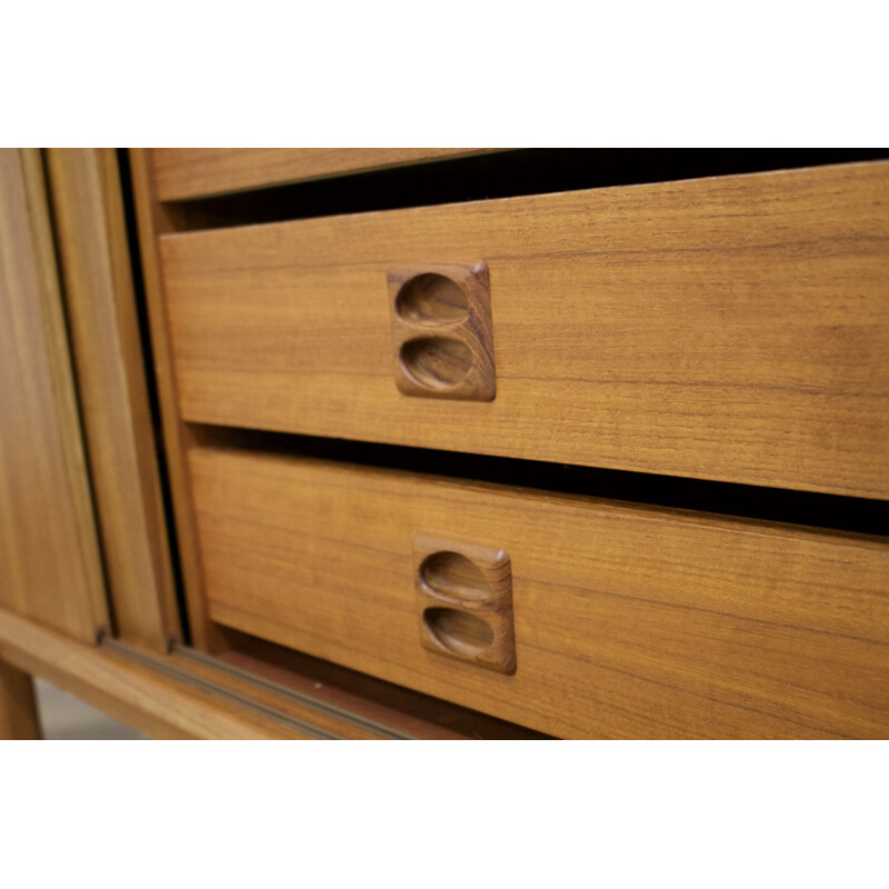 Mid-century Danish teak sideboard, 1960s