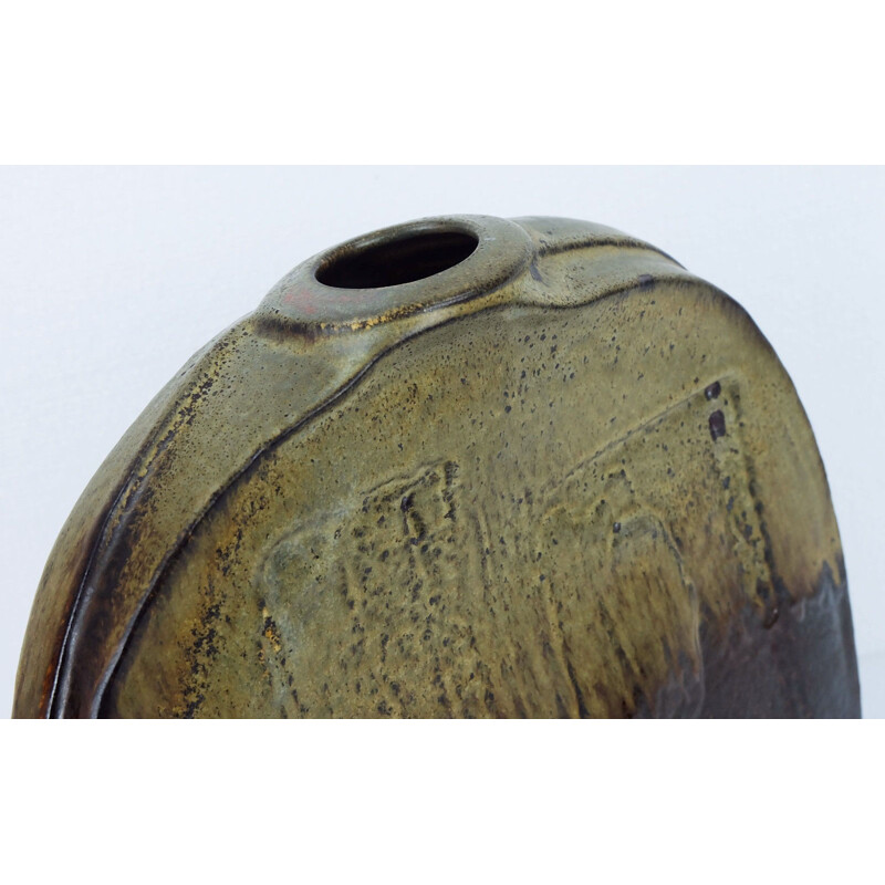 Steuler vase in ceramic, Heiner BALZAR - 1970s