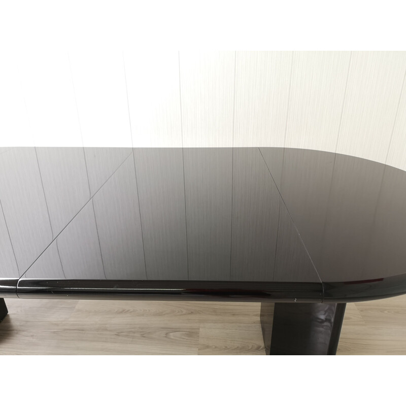 Mid-century oval extending table