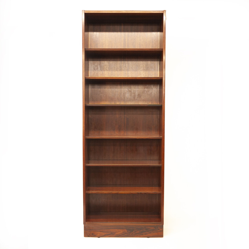 Rosewood vintage bookcase by Poul Hundevad, Denmark 1960s