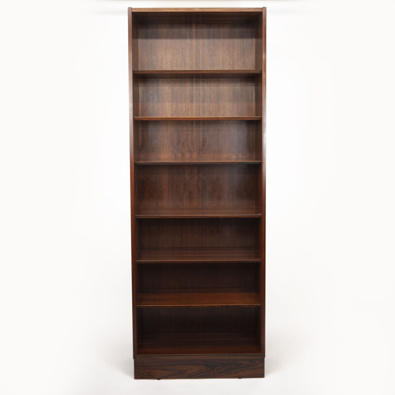 Rosewood vintage bookcase by Poul Hundevad, Denmark 1960s