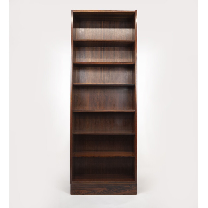 Rosewood vintage bookcase by Poul Hundevad, Denmark 1960s