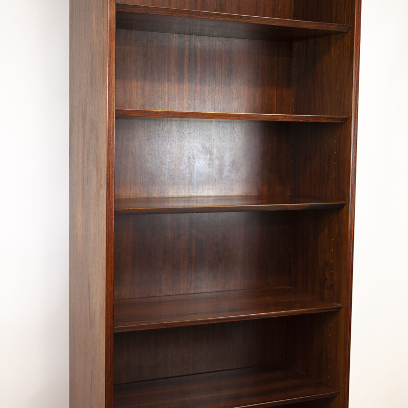 Rosewood vintage bookcase by Poul Hundevad, Denmark 1960s