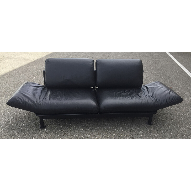 Vintage leather modular sofa for De Sede