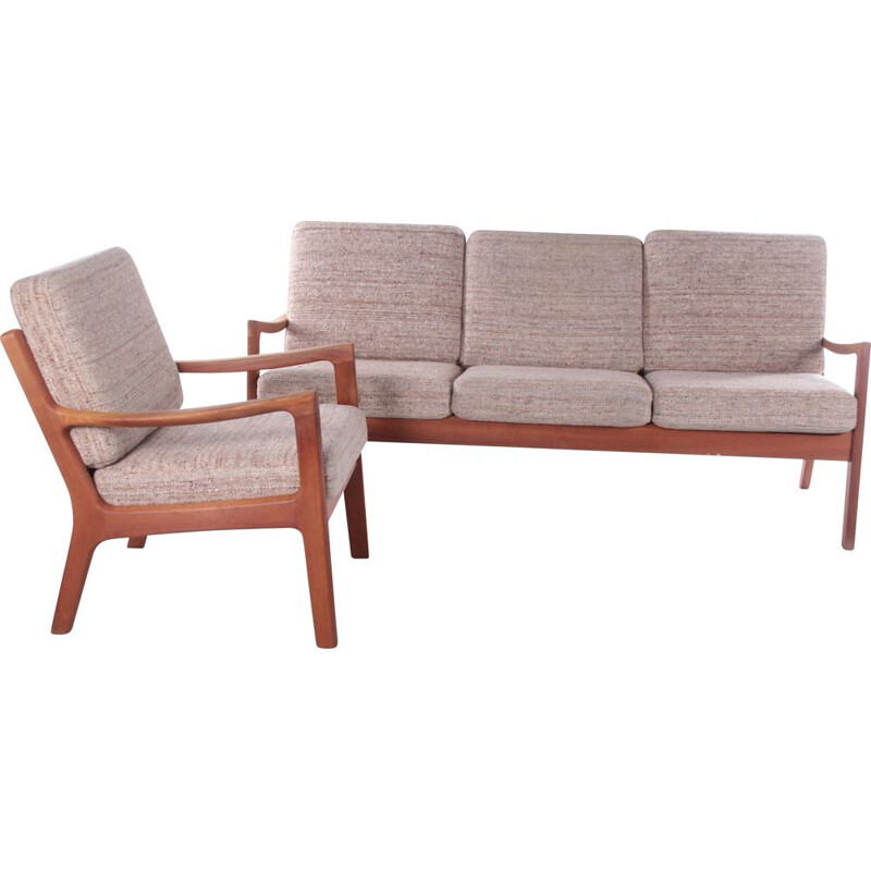 Vintage Teakholz-Lounge-Set von Ole Wanscher für PJ Furniture AS, 1960