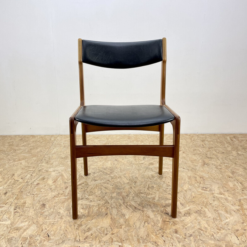 Ensemble de 4 chaises vintage par Erik Buck pour O.D Mobler, 1960