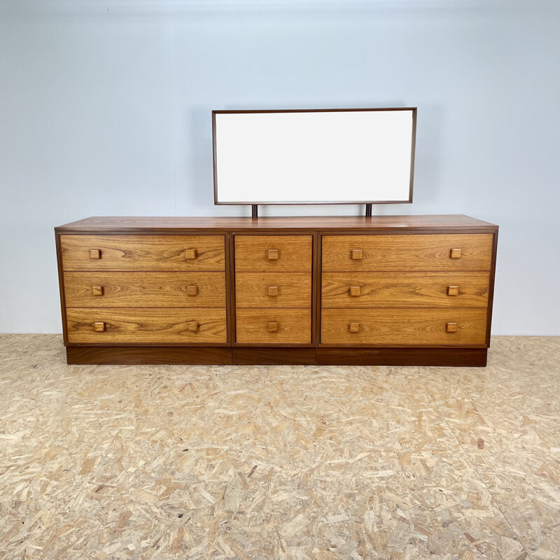 Teak mid century dressing table