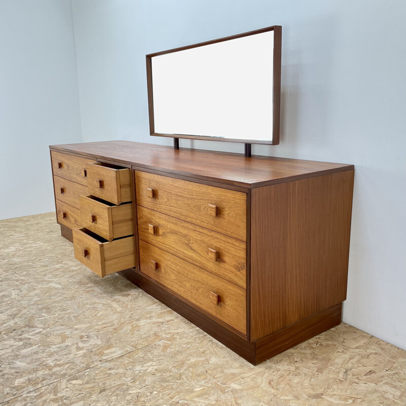 Teak mid century dressing table