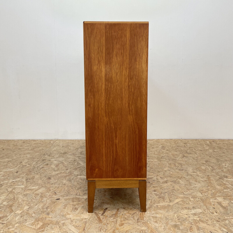 Mid centurys teak highboard for Herbert H Gibbs, 1960s