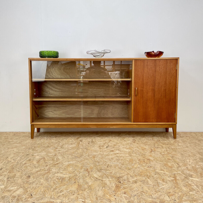 Mid centurys teak highboard for Herbert H Gibbs, 1960s