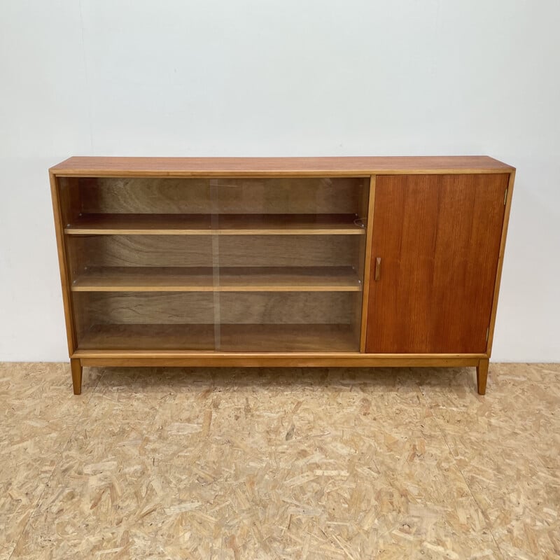 Mid centurys teak highboard for Herbert H Gibbs, 1960s