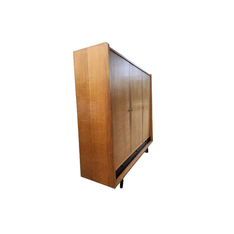 Solid oakwood vintage cabinet