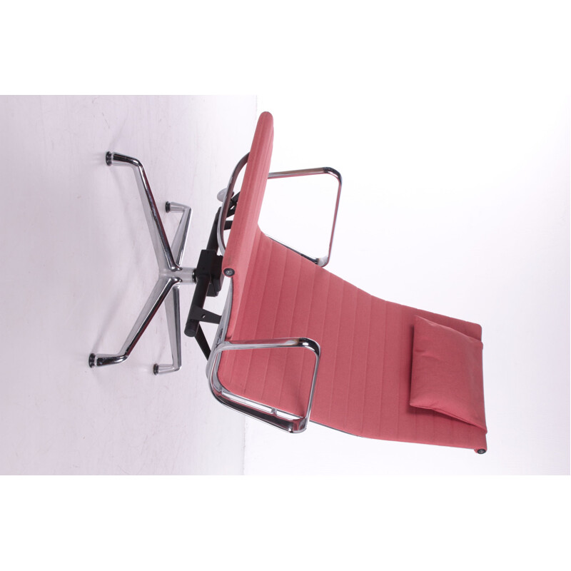 Vintage lounge chair with ottoman by Ray Charles Eames for Vitra